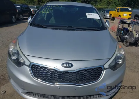 2015 Kia Forte Lx из США, поврежденный, VIN KNAFK4A61F5422138